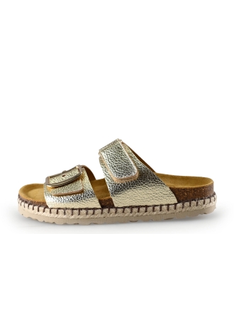 Red Rag Slippers Goud 286392