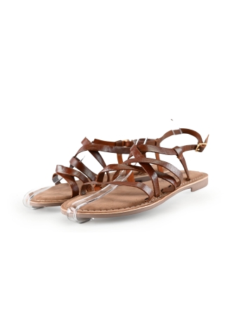 Lazamani Sandalen Cognac 286650
