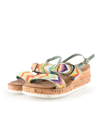 Lazamani Sandalen Groen 286718