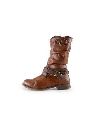 Mustang Biker boots Cognac 287119