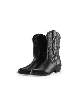 Sub55 Cowboy laarzen Zwart 287218