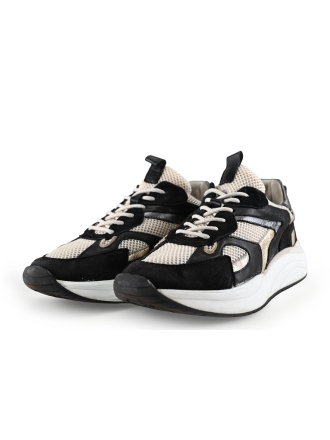 Manfield Sneakers Zwart 288095