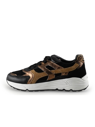 Manfield Sneakers Zwart 288217