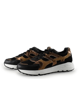 Manfield Sneakers Zwart 288217