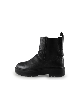 Manfield Chelsea boots Zwart 288219