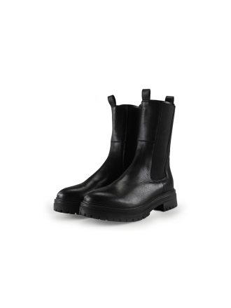 Manfield Chelsea boots Zwart 288224