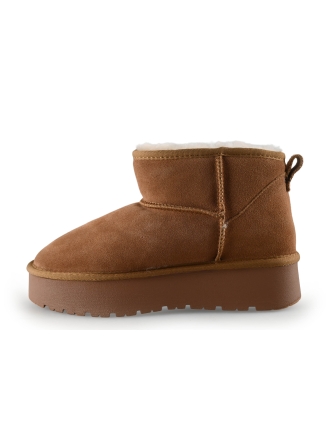 Manfield Sneeuwlaarzen Beige 288264