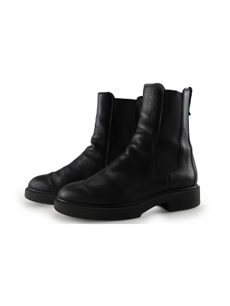 Manfield Chelsea boots Zwart 288305