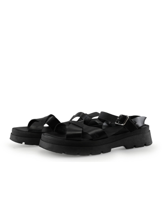 Manfield Sandalen Zwart 288360
