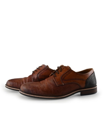 Manfield Veterschoenen Cognac 288392
