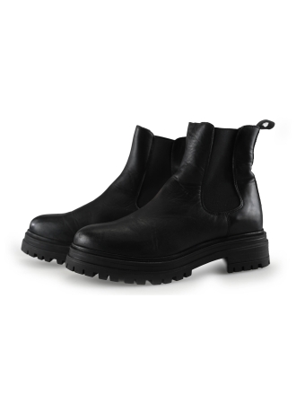 Manfield Chelsea boots Zwart 288415