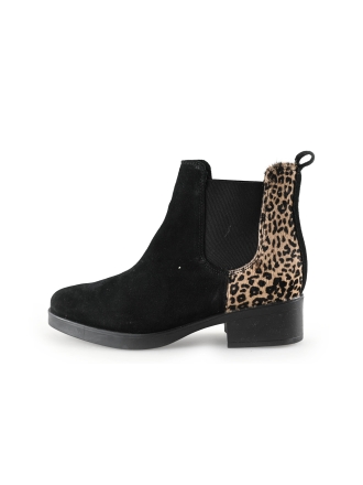 Manfield Chelsea boots Zwart 288450