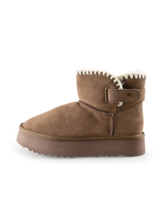 Manfield Enkellaarzen Bruin 288473