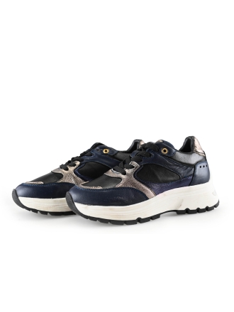 Manfield Sneakers Blauw 288617