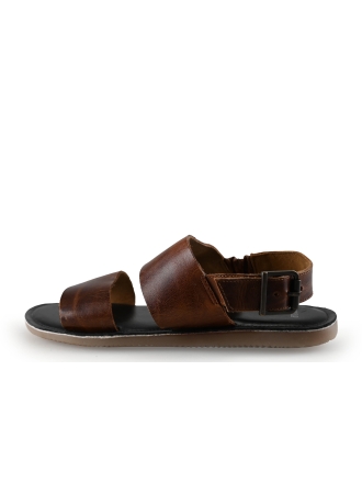 Manfield Sandalen Bruin 288945
