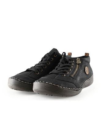 Rieker Veterschoenen Zwart 289142