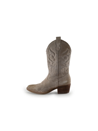 Poelman Cowboy laarzen Beige 289665