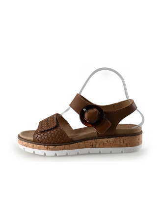 Feyn Sandalen Cognac 290174