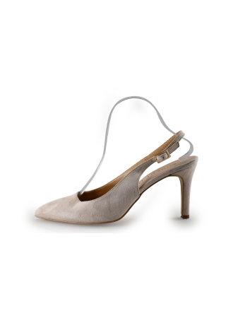 Laurent David Slingbacks Beige 290208