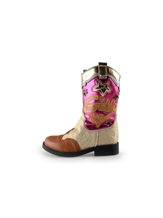 Shoesme Enkellaarzen Goud 290513