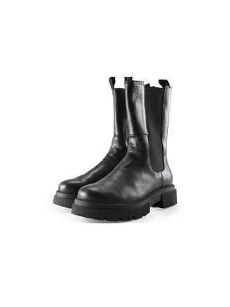 Manfield Chelsea boots Zwart 290853