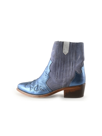 Manfield Cowboy laarzen Blauw 291874