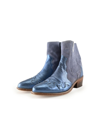 Manfield Cowboy laarzen Blauw 291874