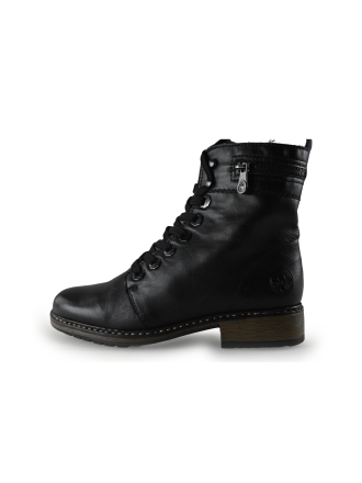 Rieker Veterboots Zwart 292653