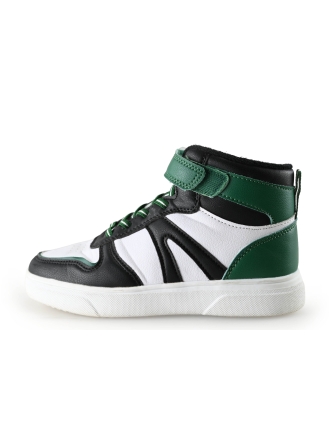 Nelson Hoge sneakers Groen 293008