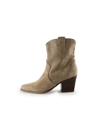 Manfield Cowboy laarzen Beige 293922
