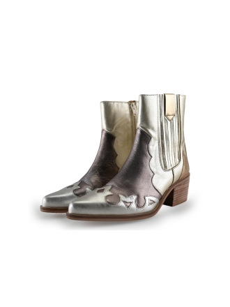 Manfield Cowboy laarzen Zilver 293972