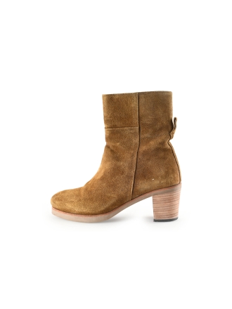 Shabbies Amsterdam Enkellaarzen Cognac 294230