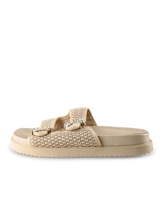 Stefano Lauran Slippers Beige 295118