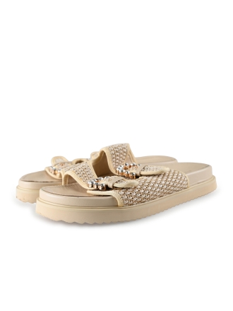 Stefano Lauran Slippers Beige 295118