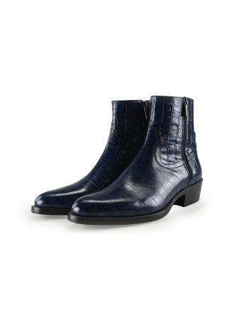 Jo Ghost Enkellaarzen Blauw 295939