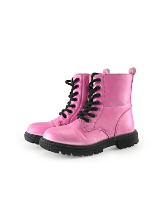 Waldlaufer Veterboots Roze 296041