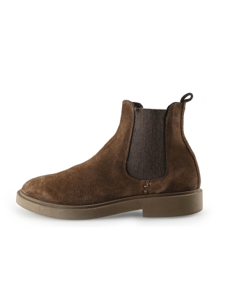 Manfield Chelsea boots Bruin 296099