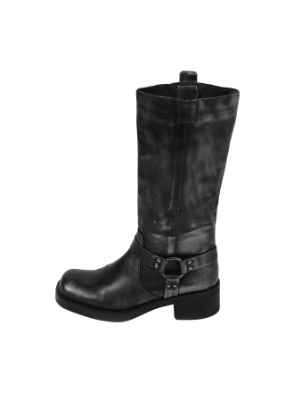 Manfield Biker boots Zwart 296490