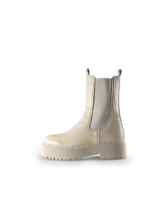 Poelman Chelsea boots Wit 296672