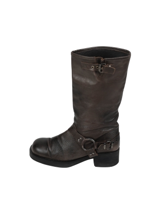 Manfield Biker boots Zwart 296781