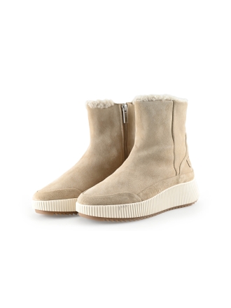 Shabbies Amsterdam Enkellaarzen Beige 297554