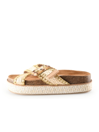 Poelman Slippers Beige 297705