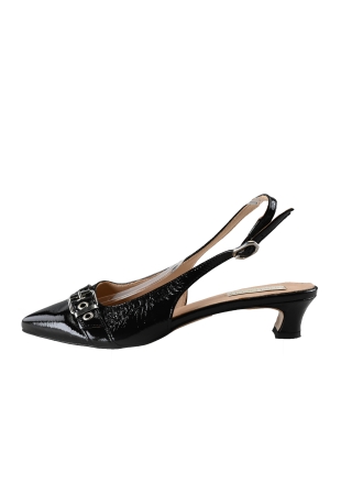 Lina Locchi Slingbacks Zwart 297949