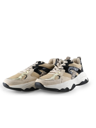 Poelman Sneakers Beige 298515