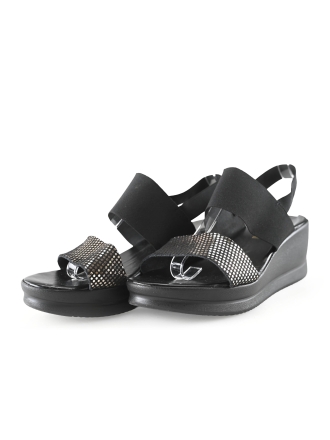 Nelson Sandalen Zwart 298711