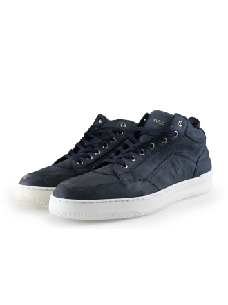 Manfield Sneakers Blauw 299038