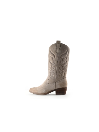 Poelman Cowboy laarzen Beige 299320