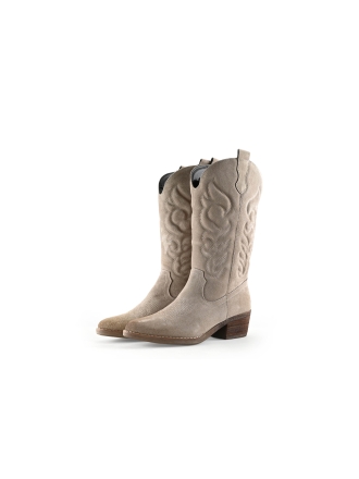 Poelman Cowboy laarzen Beige 299320