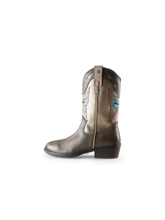 Develab Cowboy laarzen Groen 299355