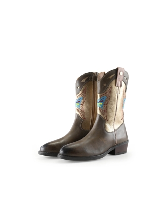 Develab Cowboy laarzen Groen 299355